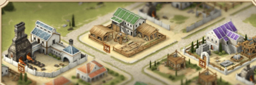 Foundry: City buildings